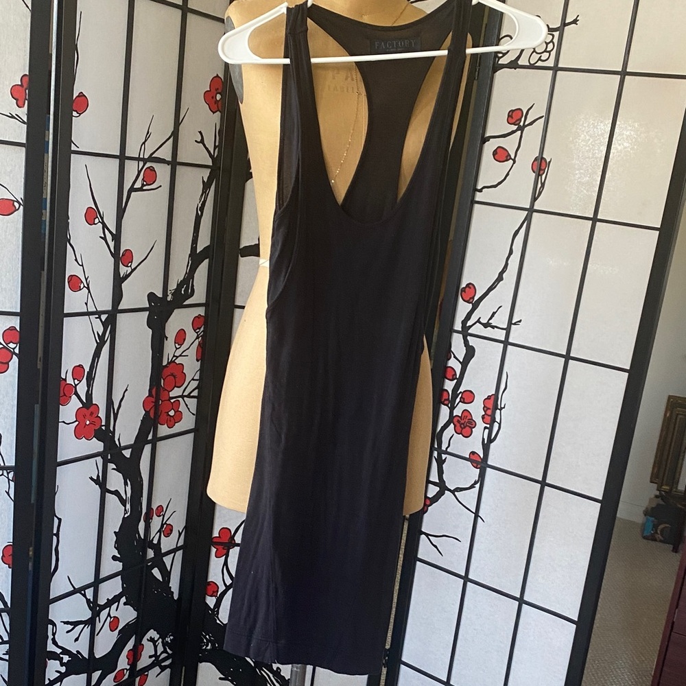 PacSun Elegant Black Mini Dress